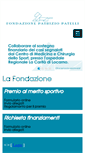 Mobile Screenshot of fondazionepatriziopatelli.ch